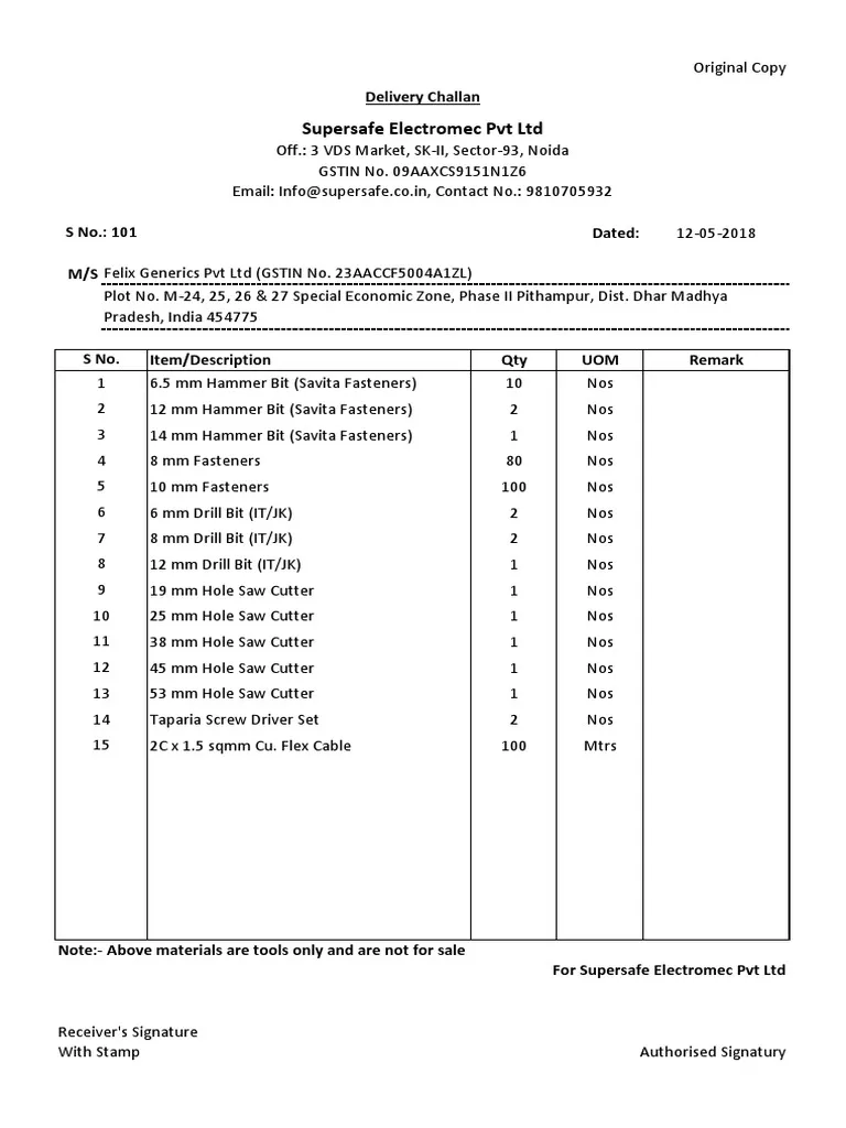 Challan